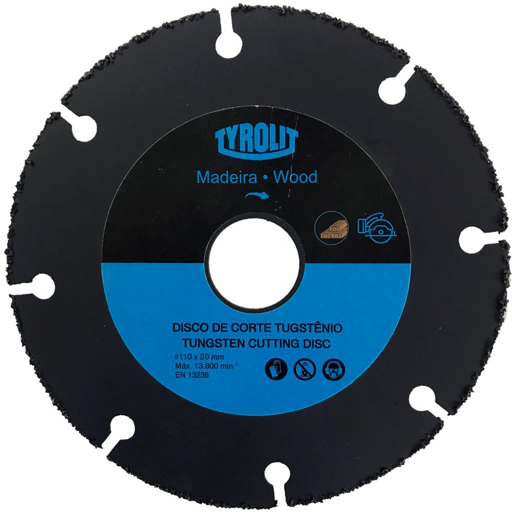 Disco de corte para madeira e plástico