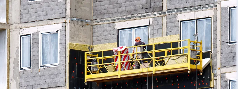 Andaime Suspenso Como usar o equipamento com segurança!  Casa do Construtor - Aluguel de equipamentos