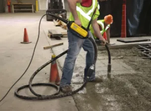 vibrador de concreto