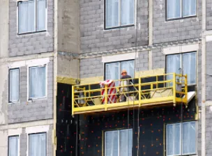 Andaime Suspenso Como usar o equipamento com segurança!  Casa do Construtor - Aluguel de equipamentos