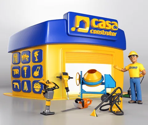 Loja Casa do Construtor de Aluguel de Equipamentos mais perto de você